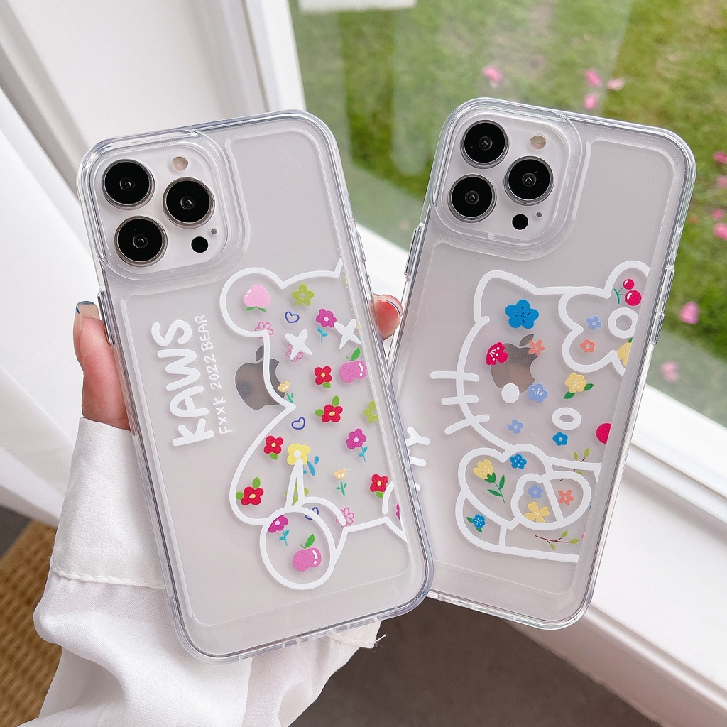 SANRIO Ốp Điện Thoại Cứng Chống Sốc Họa Tiết Hoạt Hình Cho iPhone 14 11 13 12 X XS Pro Max xr Mini xr