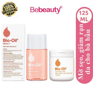 Dầu dưỡng giúp mờ sẹo & giảm rạn da cho bà bầu, Gel dưỡng ẩm cho da khô Bio-Oil Nam Phi