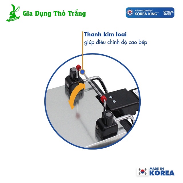 Vỉ nướng điện Korea King KGS-268