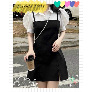 BIGSIZE Đầm babydoll bigsize - đầm đen bigsize