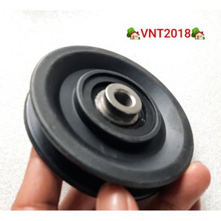 Ròng rọc phi 90mm cốt kim loại