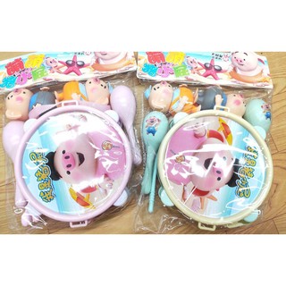 Bộ đồ chơi trống heo peppa (kèm 2 heo peppa) cho bé AE25