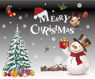 Miếng dán trang trí Noel