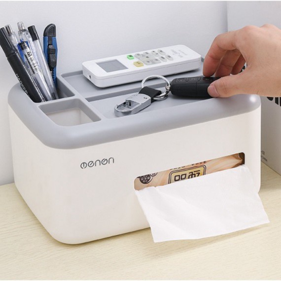 Hộp Đựng Khăn Giấy Để Bàn, Hộp Đựng Giấy Ăn Chất Liệu Nhựa ABS Cao Cấp Phù Hợp Với Mọi Loại Giấy