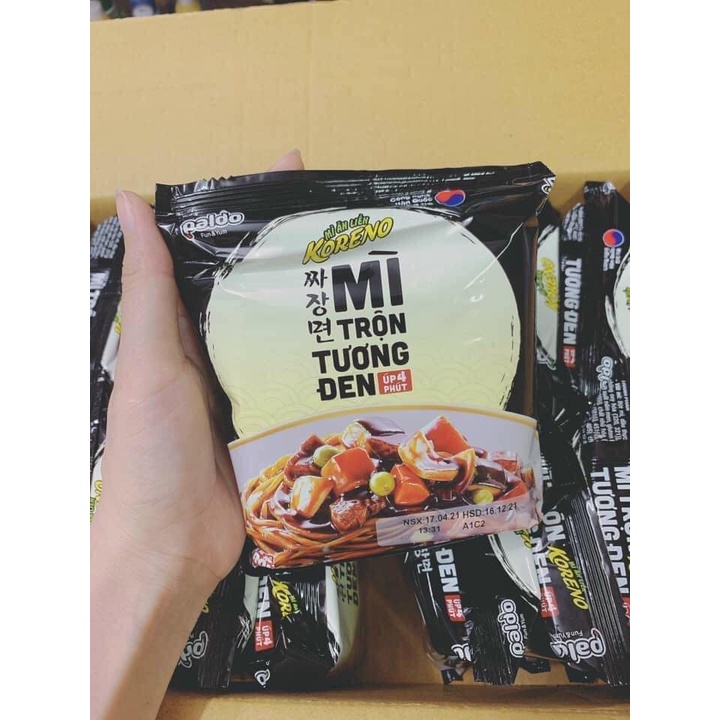 1 GÓI MÌ TƯƠNG ĐEN KORENO HẢO HẠNG, NGON TUYỆT VỜI