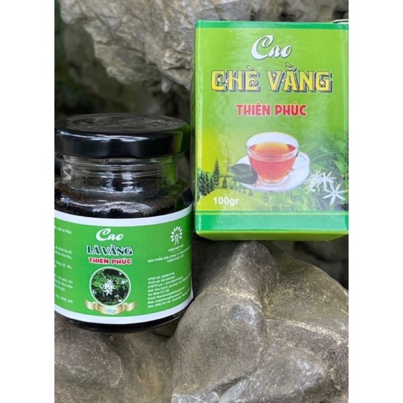 hũ 100gr cao chè vằng xịn nhất nguyên chất