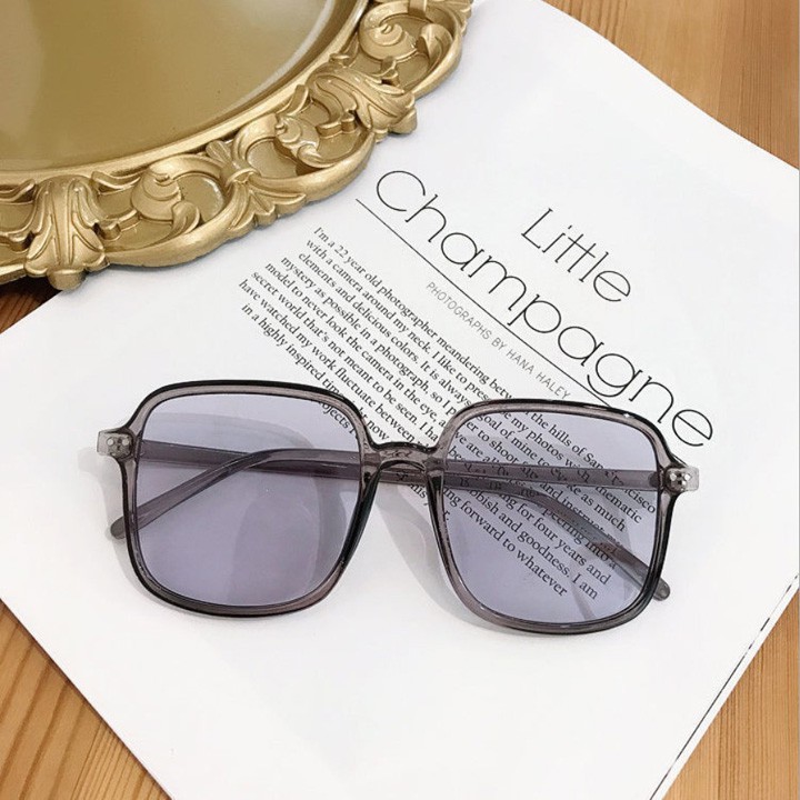 Kính Mát Thời Trang Nam Nữ Hàn Quốc Cube Nhiều Màu Khung Nhựa Chắc Chắn Thay Được Mắt Cận | BigBuy360 - bigbuy360.vn