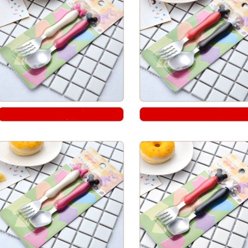 Muỗng nĩa mickey cho bé