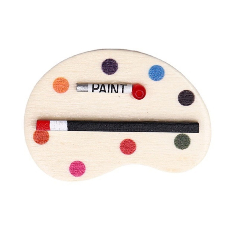 Bảng Màu Trang Trí Nội Thất Nhà Búp Bê 1 / 12