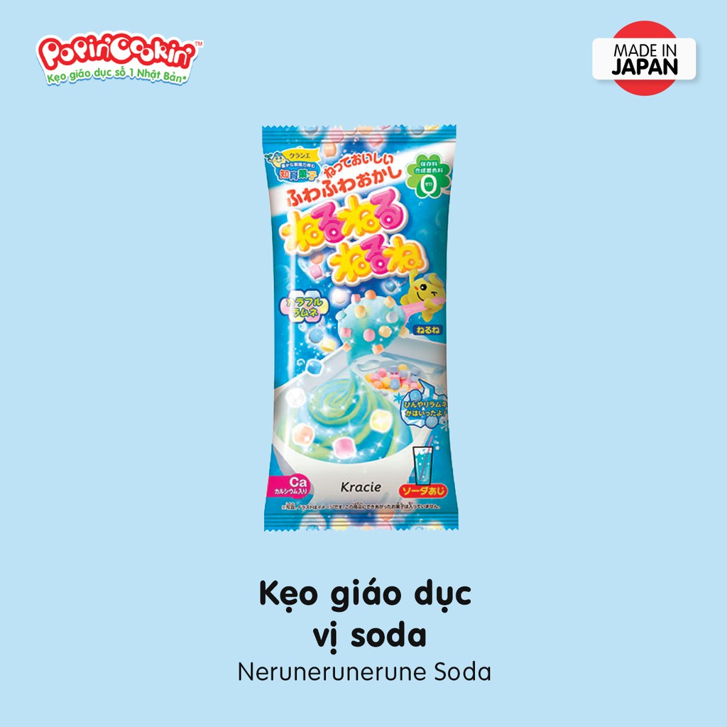 Kẹo Popin Cookin đồ chơi sáng tạo ăn được vị Soda - Nerunerunerune Soda chính hãng [Popin Cookin]