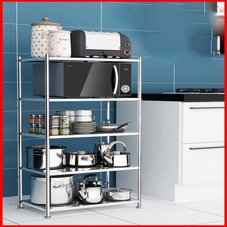 RE0143 Kệ nhà bếp inox 4 tầng 53x100x35cm - Kệ bếp inox 304