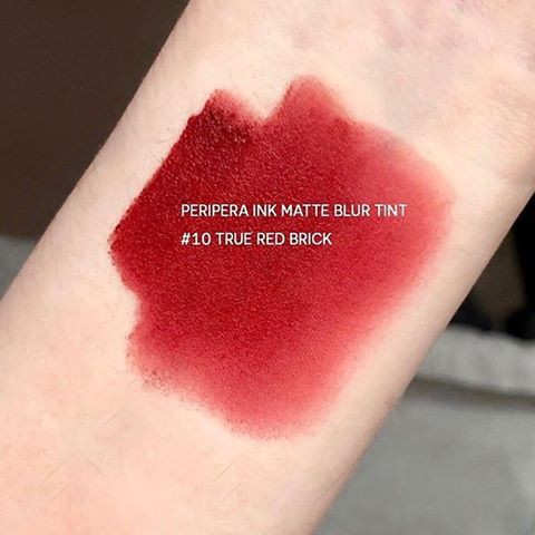 ( Sẵn ) Son kem Peripera Ink Matte Blur Tint New 2019