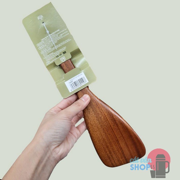 Sạn Chiên Xào - Muôi Đảo bằng gỗ Rose Wood Lock&Lock F00087