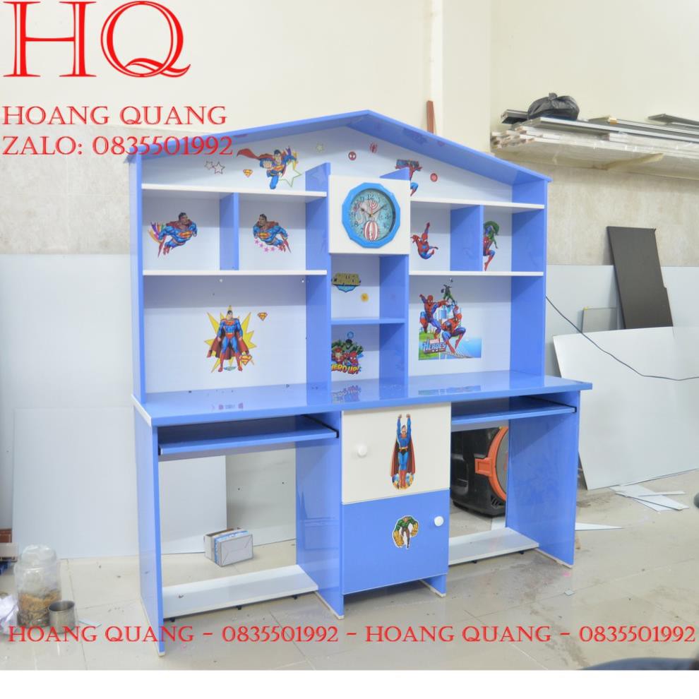bàn-học-đôi-cho-bé-bàn-học-sinh-nhựa-đài-loan | BigBuy360 - bigbuy360.vn