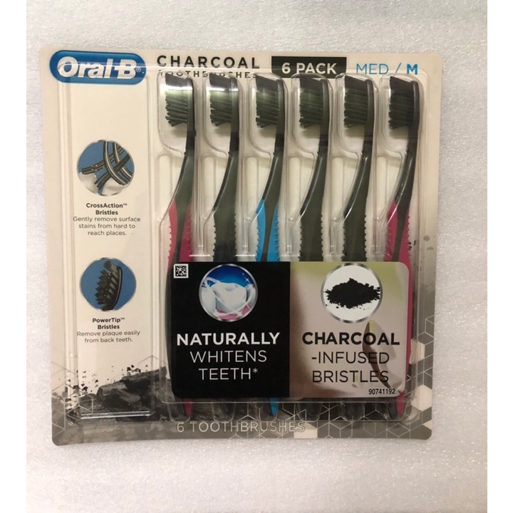 Bàn chải đánh răng Oral-B Charcoal