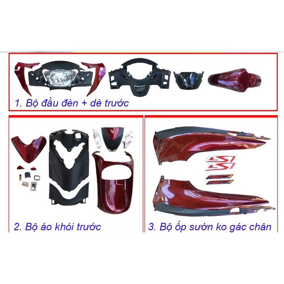 Dàn áo from Sh Ý full nguyên khối trang trí cho SHVN 2017 - 2019