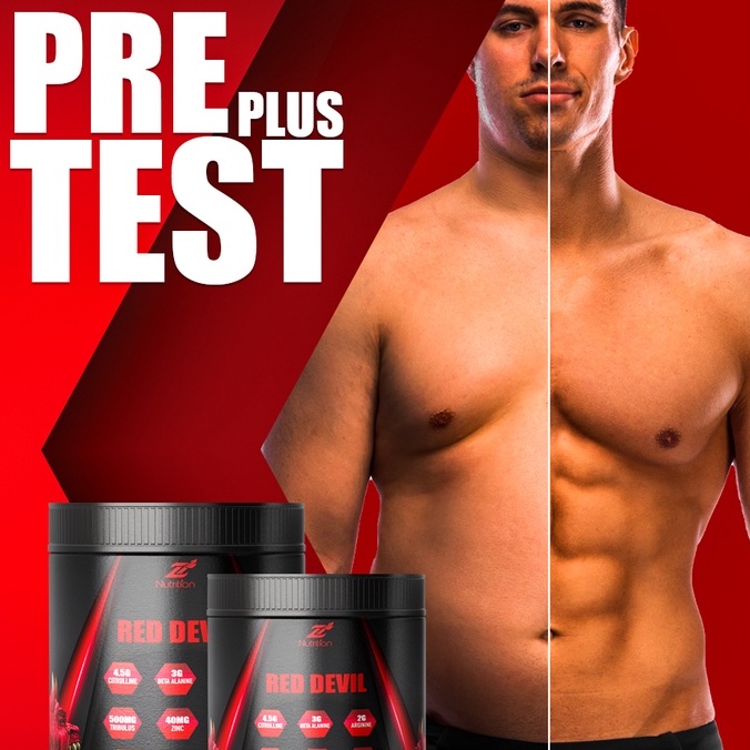 ZNUTRITION RED DEVIL PREWORKOUT - TĂNG SỨC MẠNH KHÔNG CHẤT KÍCH THÍCH, ZMA TĂNG TESTOSTERONE (30 LẦN DÙNG)