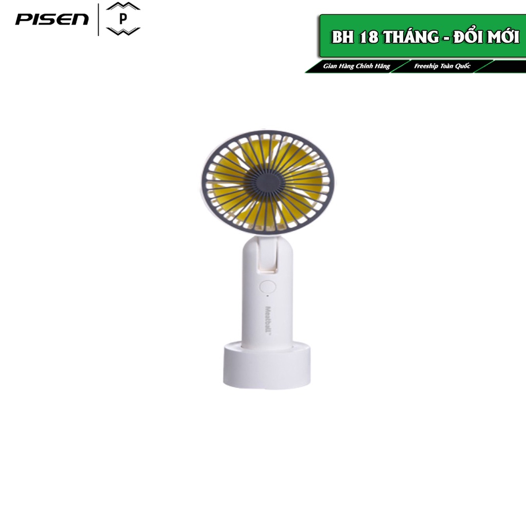 Quạt không dây Pisen Meatball Handheld F828 - Hàng chính hãng