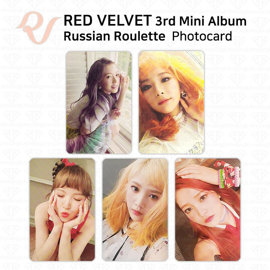 Bộ ảnh UNOFFICIAL album Russian Roullette - Red Velvet