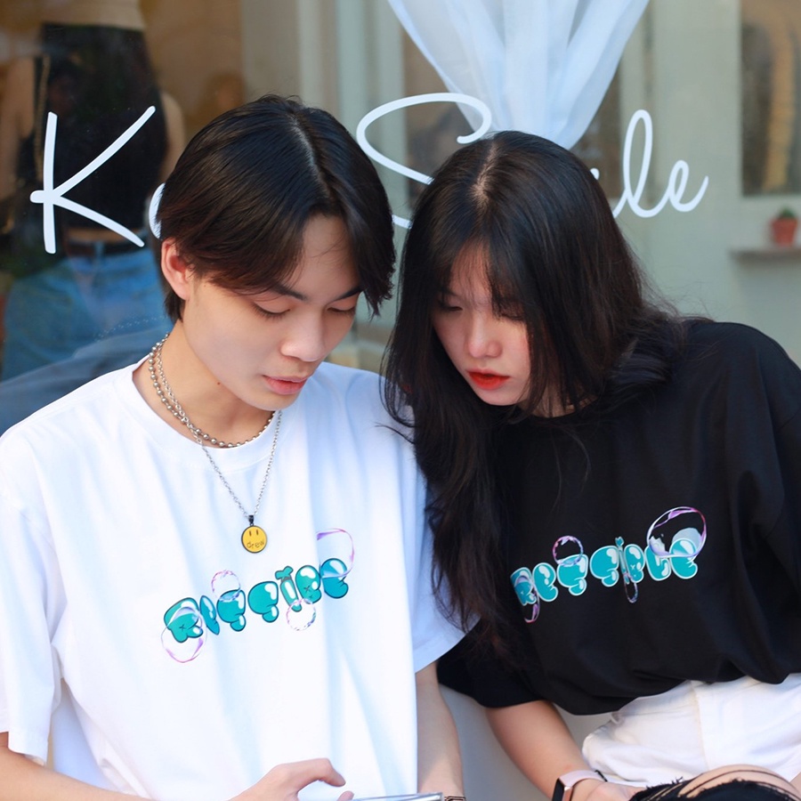 Áo thun Bubbles Effect - Ressible [Streetwear/Black] | BigBuy360 - bigbuy360.vn