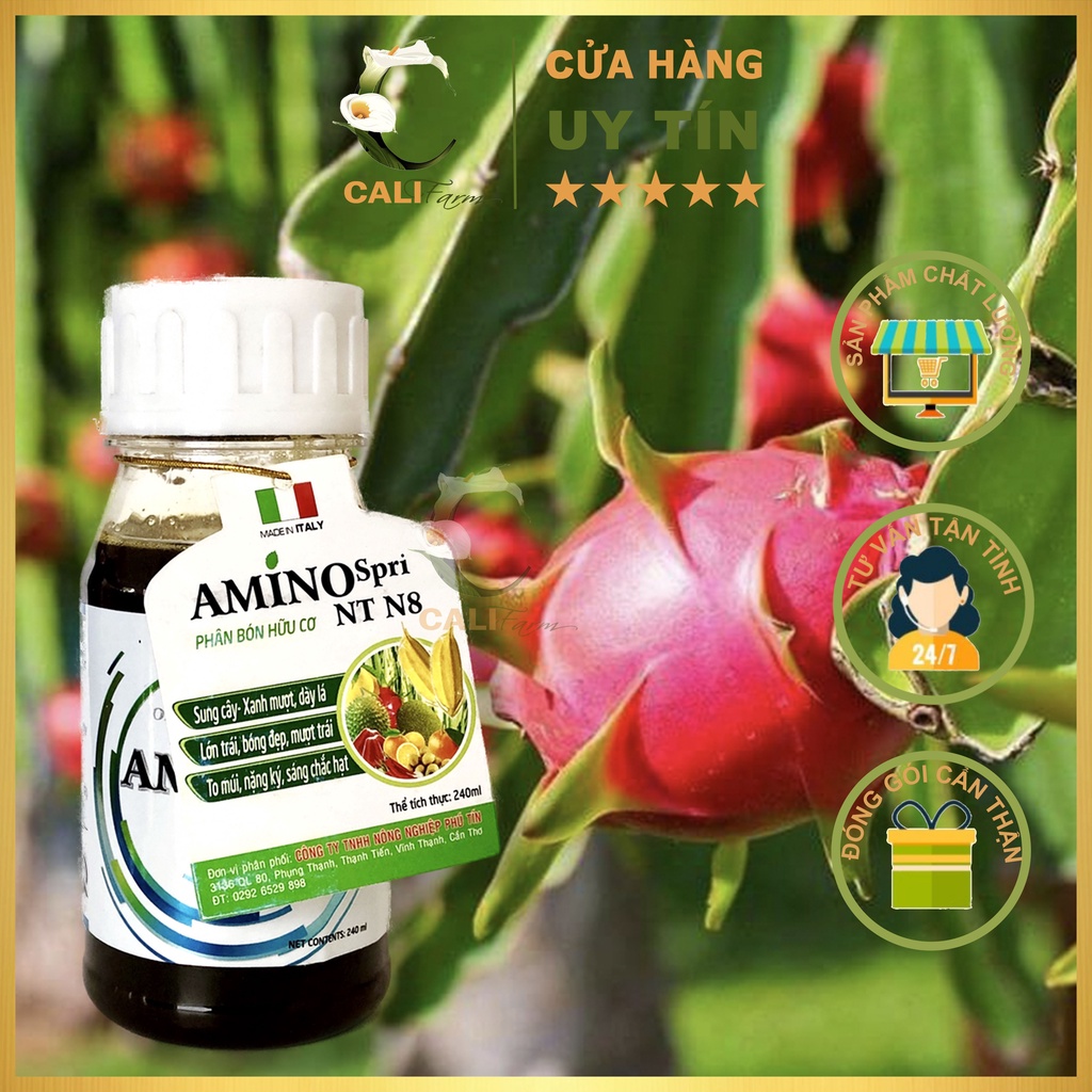 Phân hữu cơ AMINO nhập khẩu sung cây, mượt trái, dày lá ( 100% Natural)