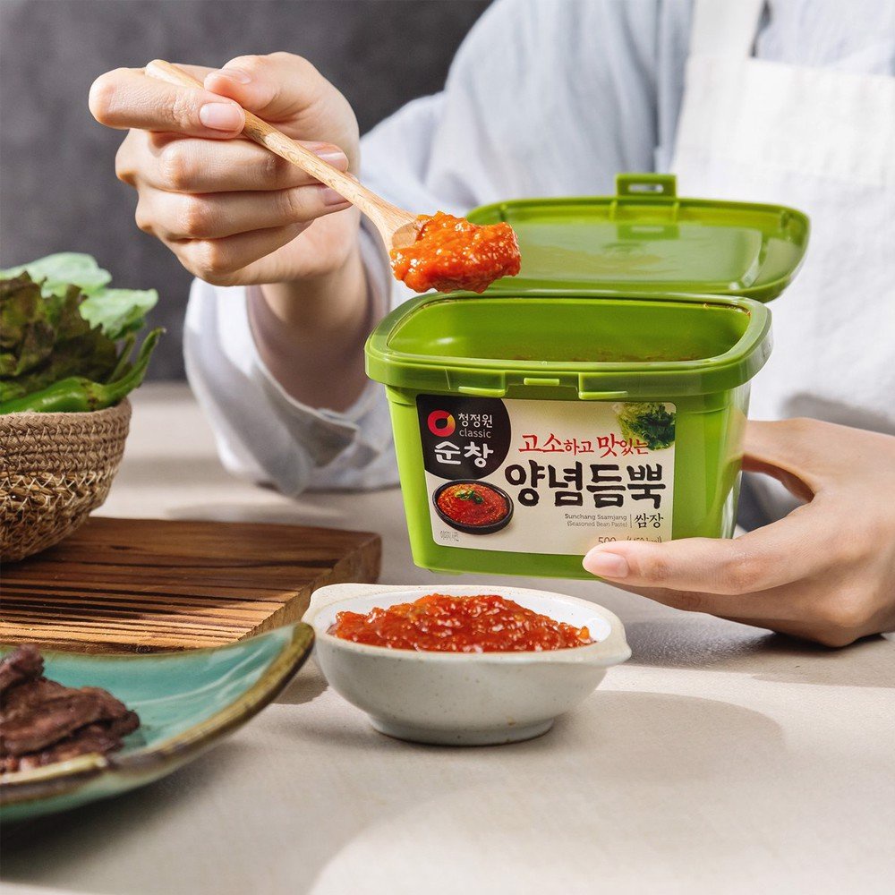 Tương đậu Deasang 200g, 500g, 1kg - nhập khẩu hàng Hàn Quốc 청정원)순창쌈장 làm soup, các món nướng, lẩu, canh, sốt chấm thịt