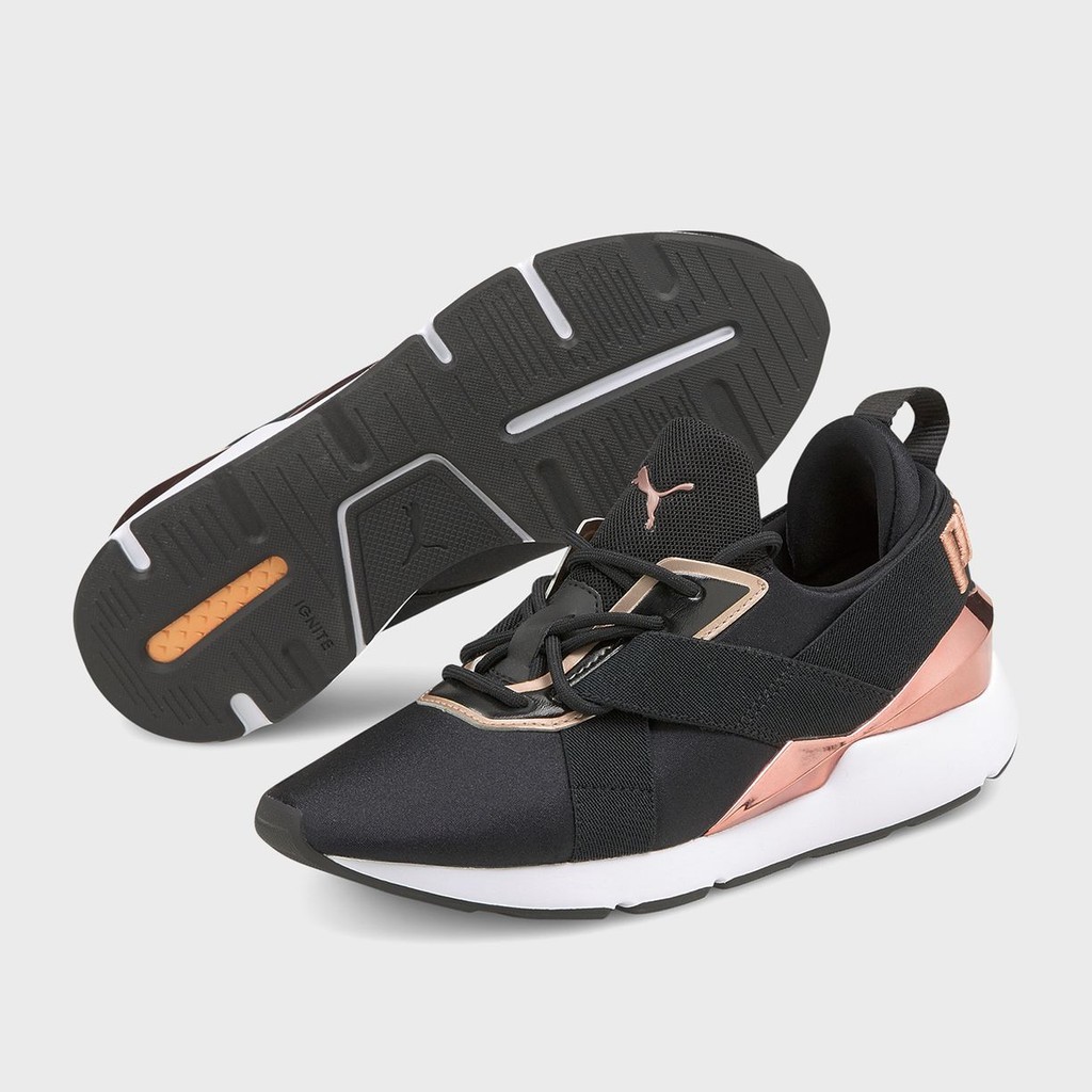 Giày Puma Nữ FREESHIP Puma Muse Metallic Rose Gold Auth - Giày Sneaker Nữ Puma Chính Hãng Hot Trend 2021