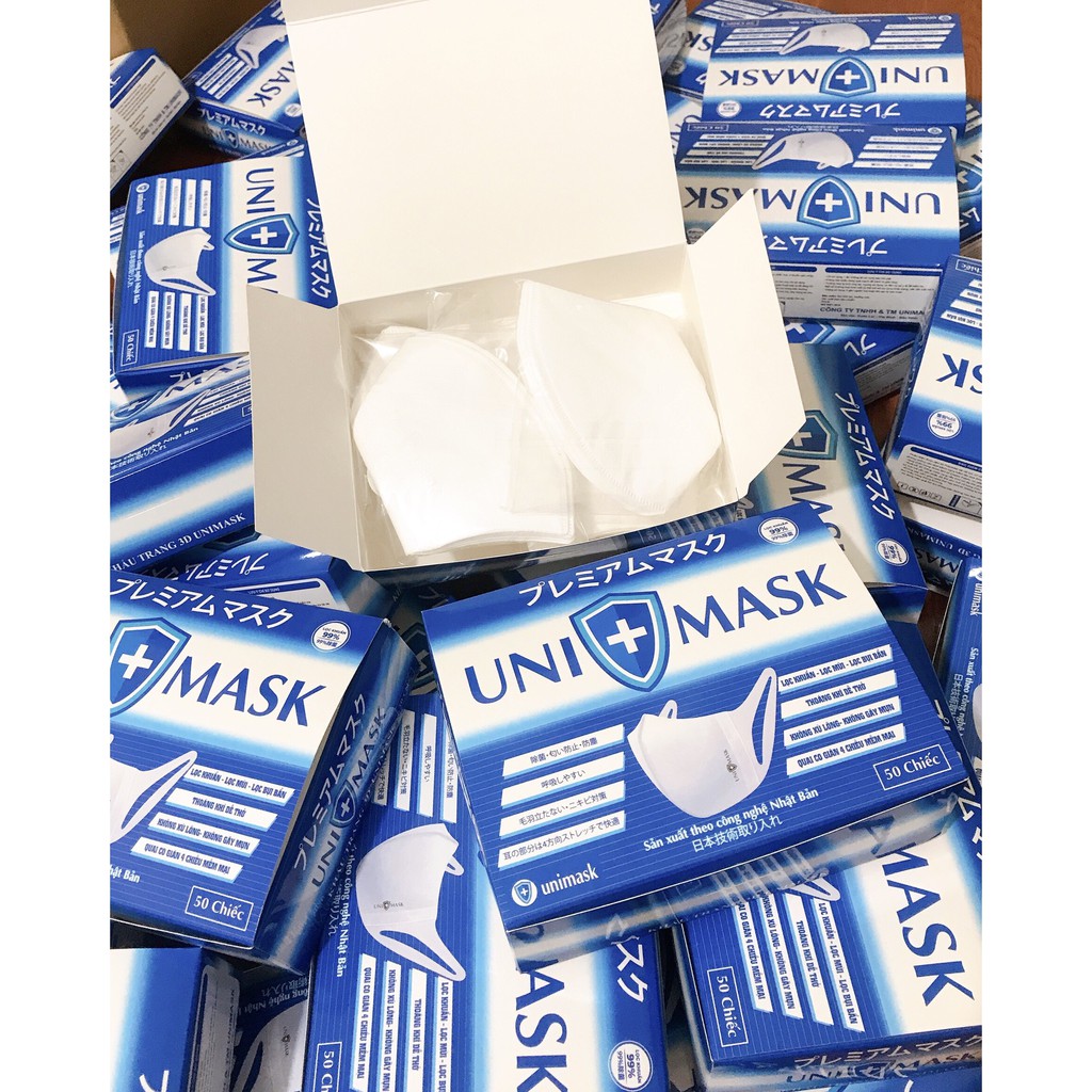 Khẩu Trang 3D Mask Xuân Lai (XL) Loại Đẹp Vải Kháng Khuẩn 3 Lớp Chính Hãng Công Ty(Hộp 50 chiếc) | BigBuy360 - bigbuy360.vn