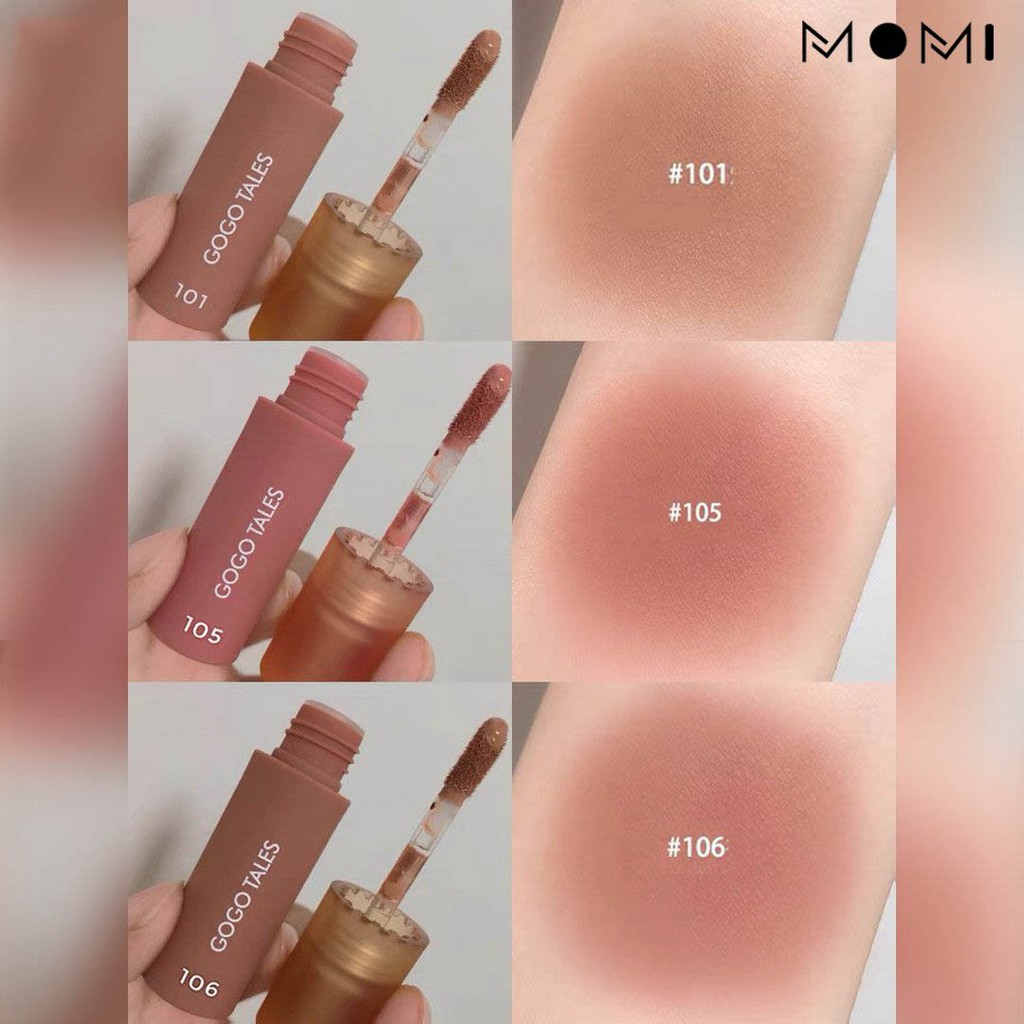 Kem má hồng dạng lỏng Gogo Tales kiêm phấn mắt dạng lỏng trang điểm tự nhiên lâu trôi GT219 | BigBuy360 - bigbuy360.vn