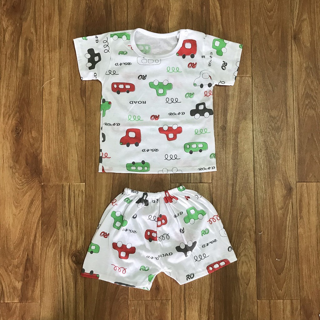 Bộ trái cây cotton mùa hè cho bé