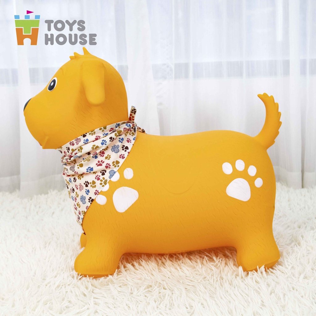 Thú nhún trẻ em hình cún con Toys house PA1012 - Đồ chơi vận động cho bé - Hàng dự án