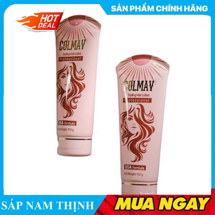 Hàng Chính Hãng - Kem Dưỡng Tóc Tạo Nếp Colmav Styling Hair Lotion