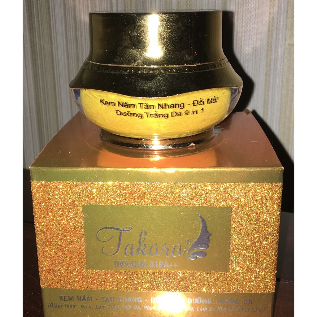 Mỹ Phẩm TAKARA - Kem Nám, Tàn nhang, Đồi mồi, Dưỡng trắng da 9 in 1 (25g) | BigBuy360 - bigbuy360.vn