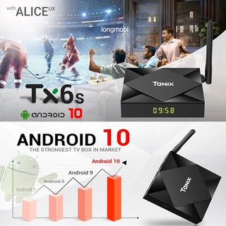 Tanix TX6s Android Tv Box Ram 4GB Chạy Android 10 Mới Nhất