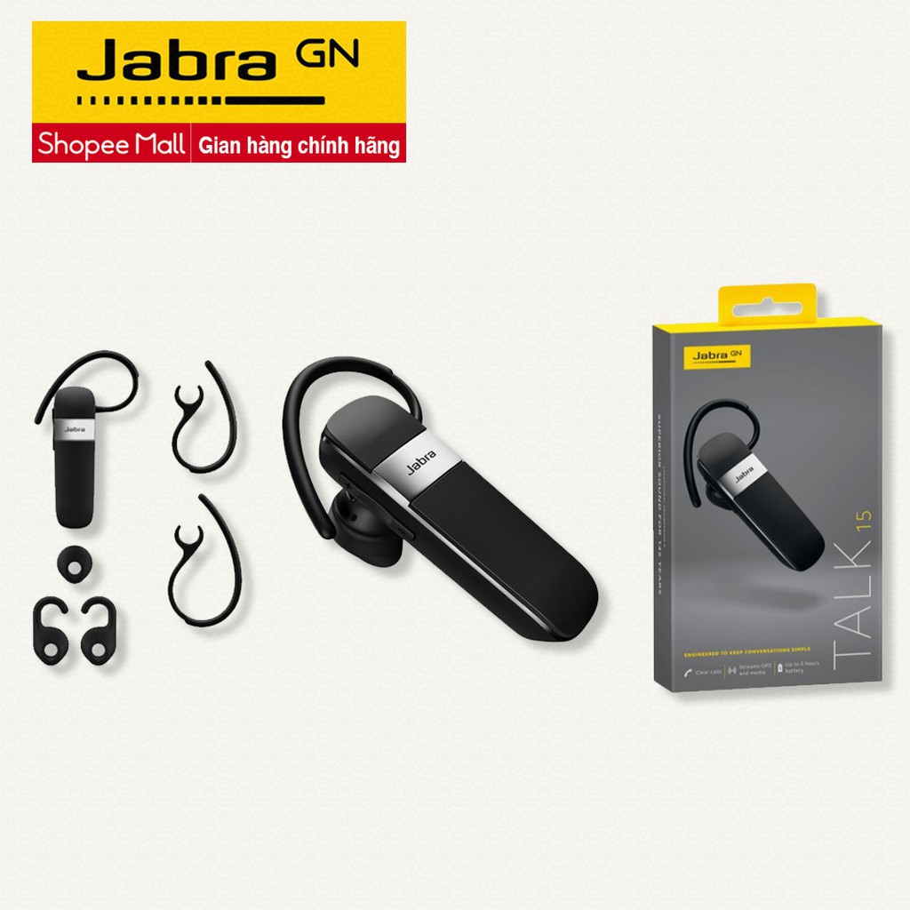 Tai nghe Bluetooth chính hãng Jabra Talk 15