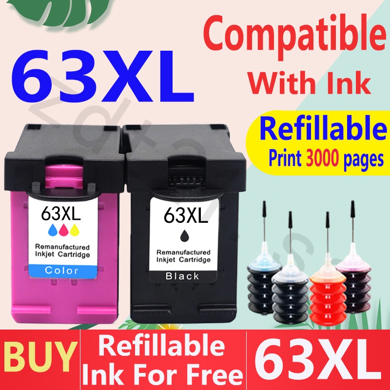 Hộp Đựng Mực HP 63XL HP 63XL HP 63XL HP 63 HP 63 Black HP 63 5220 2620