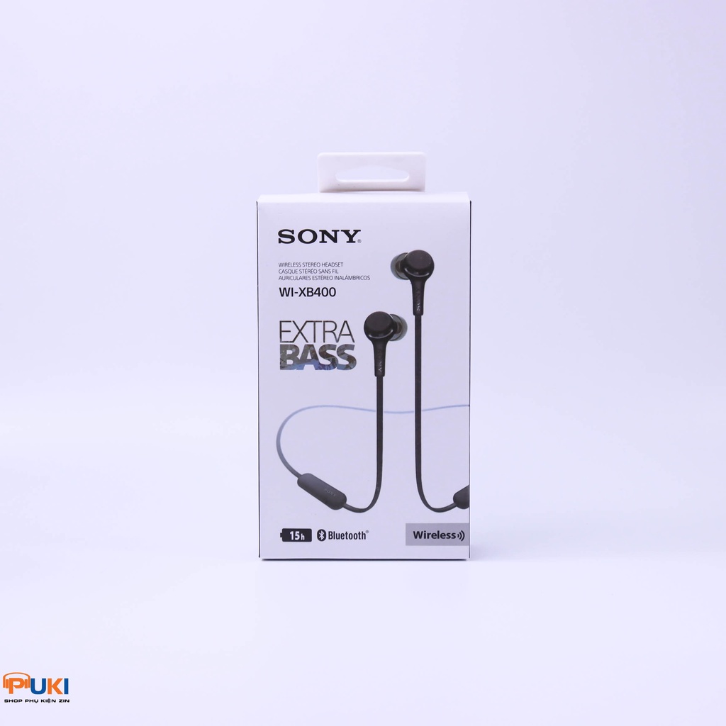 Tai Nghe Bluetooth Sony WI-XB400 - Extra bass Chính Hãng