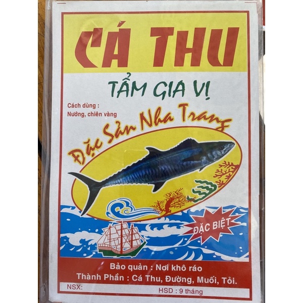 khô cá thu tẩm gia vị( hộp 200gr) | BigBuy360 - bigbuy360.vn