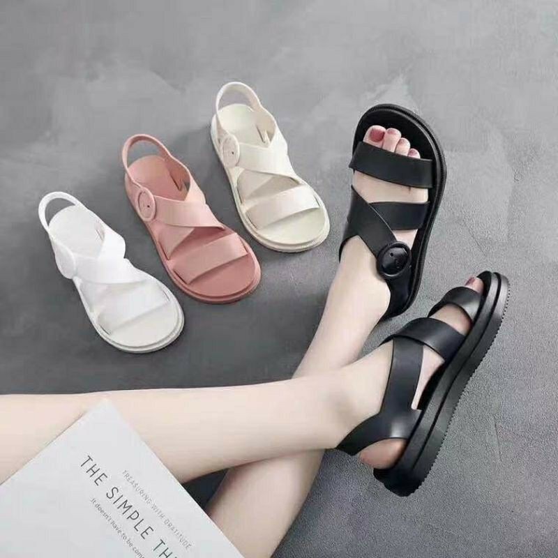 GIÀY SANDAL NỮ NHỰA DẺO ĐI MƯA