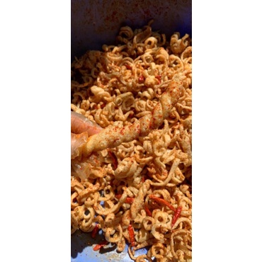 300g/500g da heo chiên giòn tỏi ớt không đường và có đường