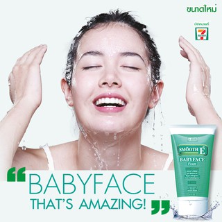 Sữa Rửa Mặt Smooth E Babyface Foam 3 in 1 Thái Lan