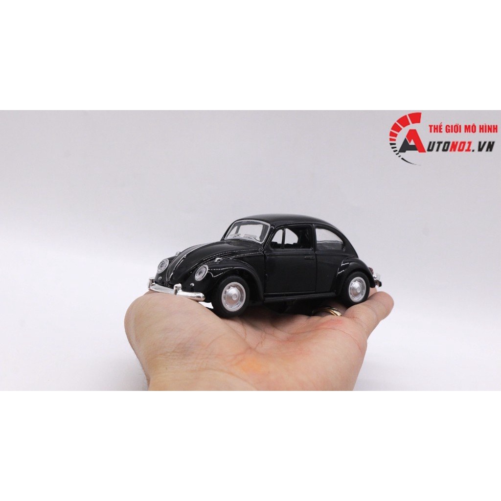 MÔ HÌNH VOLKSWAGEN CLASSIC BEETLE BLACK 1:36 ALLOY 7785