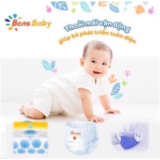(dùng thử) Tã quần Bens Baby 5 miếng M(6-11kg)/L(9-14kg)/XL(12-17kg)