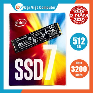 Ổ cứng ssd intel 760p 512gb 256gb nvme pcie 3200mb/s - 1300mb/s