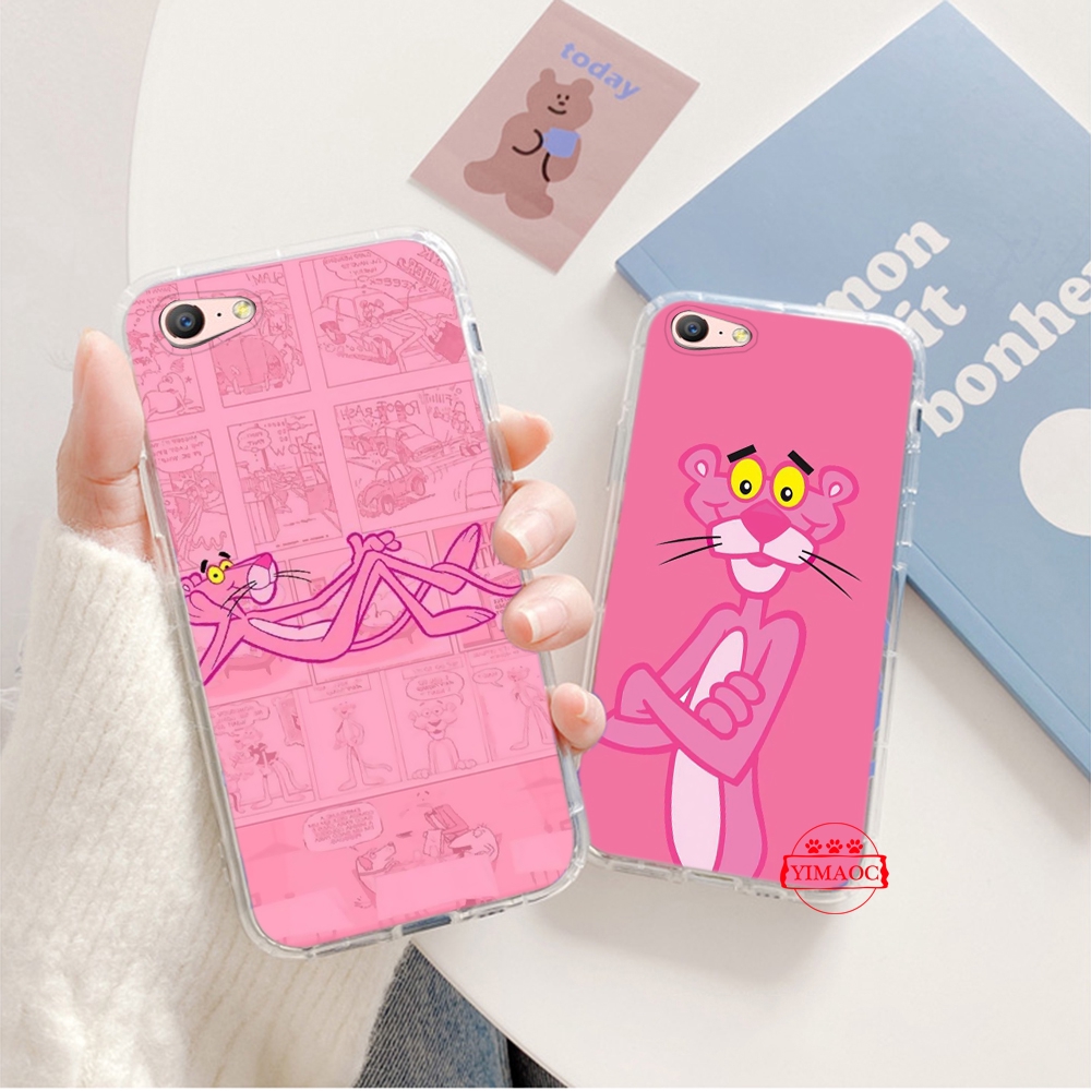 Ốp Lưng Tpu Mềm Trong Suốt In Hình Báo Hồng Cho Oppo F11 F1 Plus R9 R9S R15 R17 Pro Ax5S A7X Ax7 112u | BigBuy360 - bigbuy360.vn