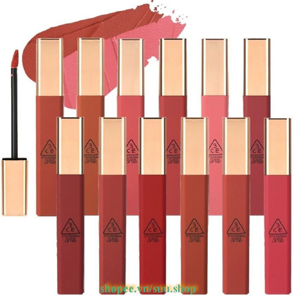 Son Kem 3ce Blossom Day Cloud Lip Tint Phien Bản Năm 2019, suu.shop Cam Kết Hàng Chính Hãng.