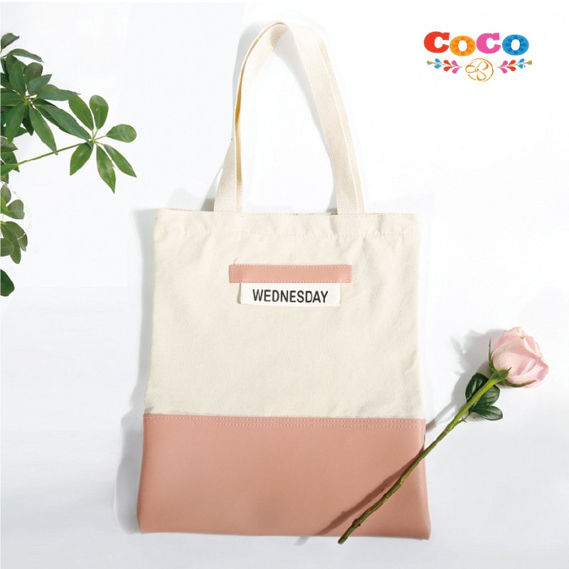 Túi nữ vải canvas túi vải tote thời trang sunday đeo vai đựng đồ giá rẻ nhiều màu lựa chọn