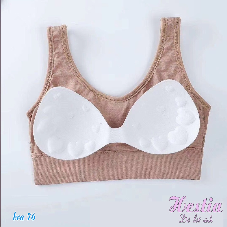 Áo bra croptop có mút ngực 2cm nâng ngực đẹp tập gym aerobic | BigBuy360 - bigbuy360.vn