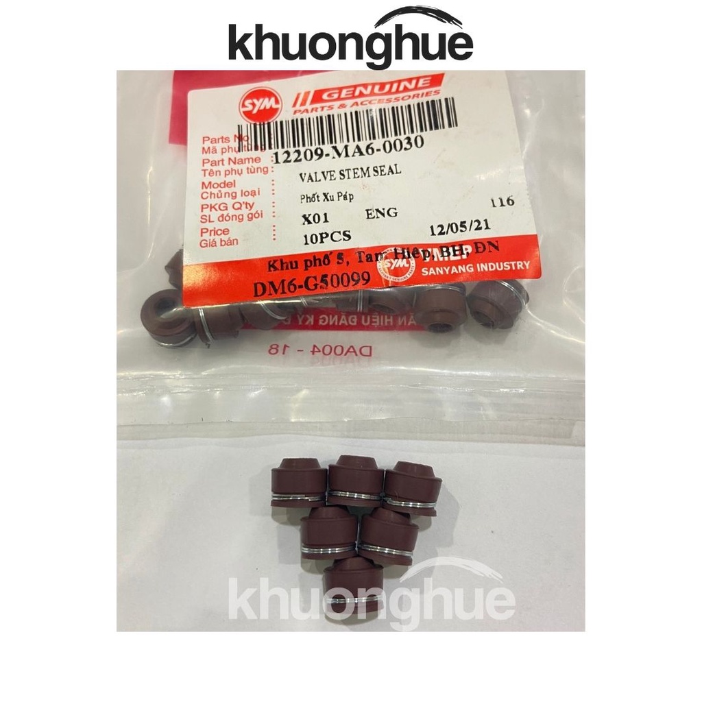 Phốt Xupap Xe Attila - Angel - Magic - Elegant Chính Hãng SYM