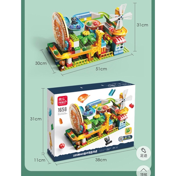 Xếp hình Feelo vòng quay, thang máy siêu đẹp từ 188 chi tiết đến 225 chi tiết